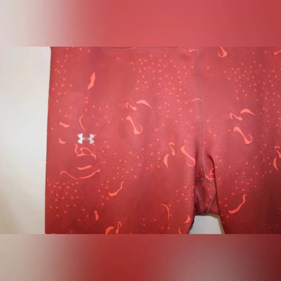 Women’s Under Armour Coldgear Armour Printed Activewear Workout Leggings Size 1X - Picture 4 of 10